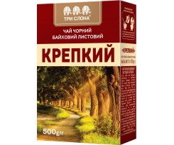 Чай Три слона Крепкий 500 г лист черный (ts.16485)