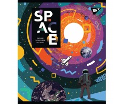 Зошит Yes Space Abstract А5 48 аркушів лінія (765297)