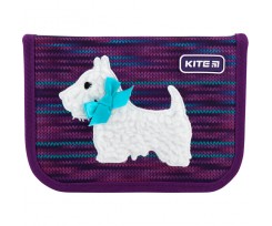 Пенал з наповненням Kite Cute puppy K20-622H-11, 1 відділення, поліестер,фіолетовий (K20-622H-11)