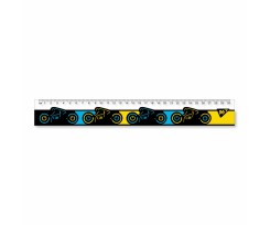 Линейка Yes Ultrex 30 см прозрачная (370631)