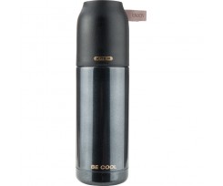 Термос Kite Pearl 350 мл стальной черный (K19-302-01)