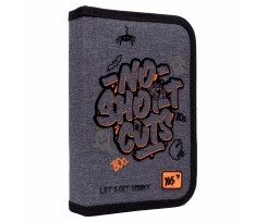 Пенал твердий YES Boo одинарний сірий (533137)