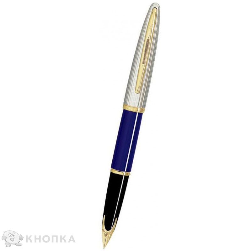 Ручка перова Waterman Carene Deluxe Blue silver (11 202) Ручка перова Waterman Carene Deluxe Blue silver (11 202)