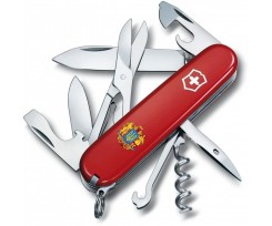 Складаний ніж Victorinox Climber Ukraine 14 функцій червоний (Vx13703_T0400u)