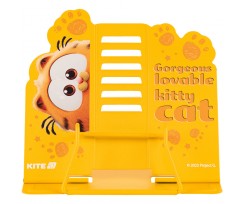 Подставка для книг Kite Garfield металлическая оранжевая (GF25-390)