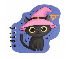 Блокнот YES Kitty А7 24 листа фигурный (681815)
