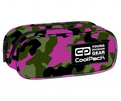 Пенал шкільний COOLPACK Clever 614 PINK CAMOUFLAGE (67799CP)