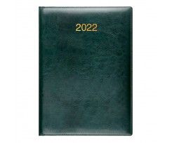 Дневник датированный Brunnen Soft 2022 А5 336 листов линия зеленый (73-795 36 502)
