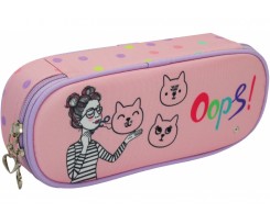 Пенал Cool For School 1 відділення рожевий (CF87245)