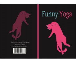 Блокнот DomArt Funny Yoga A5 80 аркушів рожевий (D15760)