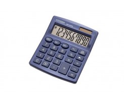 Калькулятор бухгалтерский Citizen 127х105х21мм 10 разрядный синий (SDC 810NRNVE)