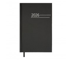 Дневник датированный 2026 Buromax Zest A5 320 страниц черный (BM.21167-01)