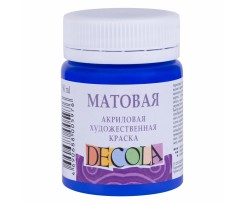 Фарба акрилова ЗХК Декола 50 мл ультрамарин матовий (352059)