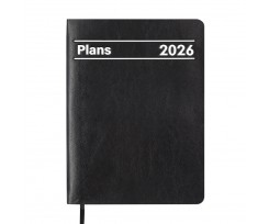 Дневник датированный 2026 Buromax Memory A5 336 страниц черный (BM.21151-01)