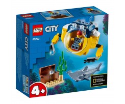 Конструктор Lego Океан міні-субмарина 41 деталь (60263)
