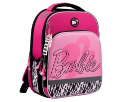 Рюкзак школьный Yes Barbie 38x29x15 см 17 л розовый (559413)