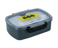 Ланчбокс с наполнением Kite DC Comics 750 мл серый (DC24-181)