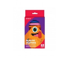 Крейда пластикова Kite Jolliers 12 кольорів (K19-072-12)