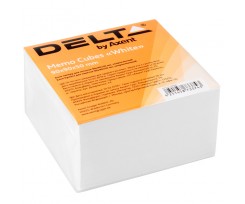 Папір для нотаток Axent Delta 90х90 мм 820 штук білий (D8008)
