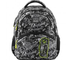 Рюкзак GoPack Education 175M-6 Space 39x29x12 см 17 л сірий (GO23-175M-6)