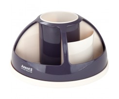 Подставка-органайзер Axent Duoton 170x170x120 мм сливовый (2204-11-A)