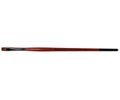 Пензлик синтетичний KOLOS Carrot 1097F плоский №10 коротка ручка (4210970F10)