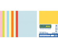 Набор цветной бумаги Buromax Super Mix А4 10 цветов 250 листов (BM.27216250-99)