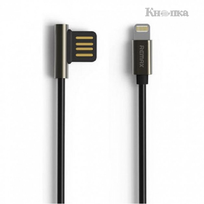 USB кабель Remax Emperor RC-054i Lightning, 1m, черный (*64819)