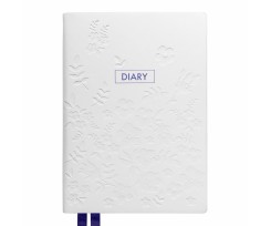 Щоденник датований Leo Planner Saga 2024 А6 352 сторінок білий (252457)