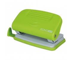 Дырокол Economix до 10 листов пластиковый салатовый (E40133-13)