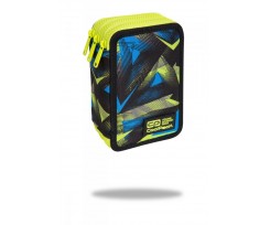 Пенал з наповненням COOLPACK JUMPER 3 TRIPLE DECKER PENCIL CASE SETSQUARE 19,5х12,5х6,5см (C67246)