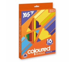 Карандаши цветные YES Erudite 18 цветов (290643)