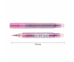 Маркер акварельний Santi Glitter Brush пензель вінтажний рожевий (390766)