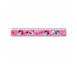 Линейка Yes Minnie Mouse 20 см прозрачная (370621)