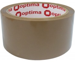 Лента клейкая Optima Extra упаковочная 48 мм х 35 м коричневая (O45325)