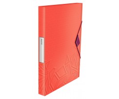 Папка-бокс Leitz UrbanChic на гумці A4 250 аркушів червоний (3999-00-24) 
