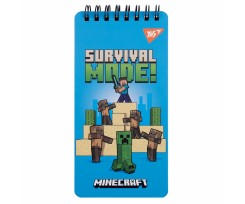 Блокнот Yes Minecraft 80х160 мм 60 листов (151766)