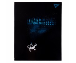 Щоденник шкільний YES Cosmos. Austronaut А5 40 аркушів чорний (911433)