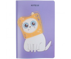 Блокнот Kite Bread cat А5+ 40 листов клетка (K22-460-4)