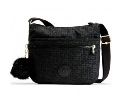 Сумка жіноча Kipling Basic Plus Arto 29x26x4 см 6 л Black Pylon Emb (K10878_47K)