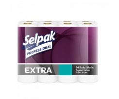 Папір туалетний Selpak Professional Extra 2-х шаровий 22.3 м білий (sp.83621)