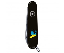 Складаний ніж Victorinox Huntsman Ukraine 15 функцій чорний (Vx13713.3_T1036u)