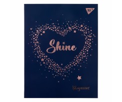 Щоденник шкільний YES Trend. Shine А5 40 аркушів синій (911421)