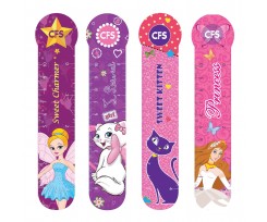 Закладки для книг Cool for school Pretty Girls 4 штуки ассорти (CF69101)