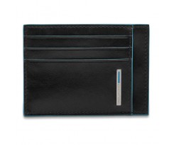 Кредитница Piquadro BL SQUARE с RFID защитой черная (PP2762B2R_N)