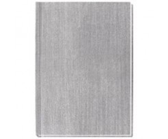 Дневник недатированный Economix Текстиль А6 320 страниц серебро (E21746-16)