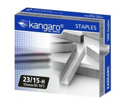 Скоби для степлера №23/15 Kangaro 1000 штук (23/15)