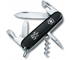 Складаний ніж Victorinox Spartan Ukraine 12 функцій чорний (Vx13603.3_T0390u)