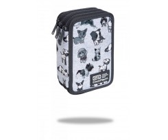 Пенал з наповненням COOLPACK JUMPER 3 TRIPLE DECKER PENCIL CASE DOGGIES19,5х12,5х6,5см (C67180)
