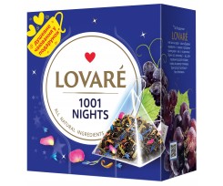 Чай Lovare 1001 Nights 20 пакетиков бленд черного и зеленого (lv.74605)